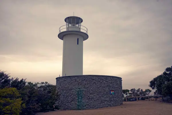 Lighthouse sunset